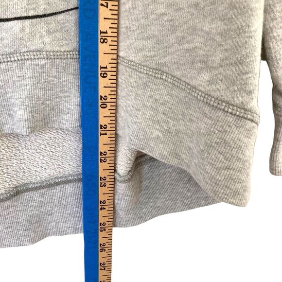 Proenza Schouler Neiman Marcus Small S Graffiti Print Gray Pullover Sweatshirt - Picture 7 of 10